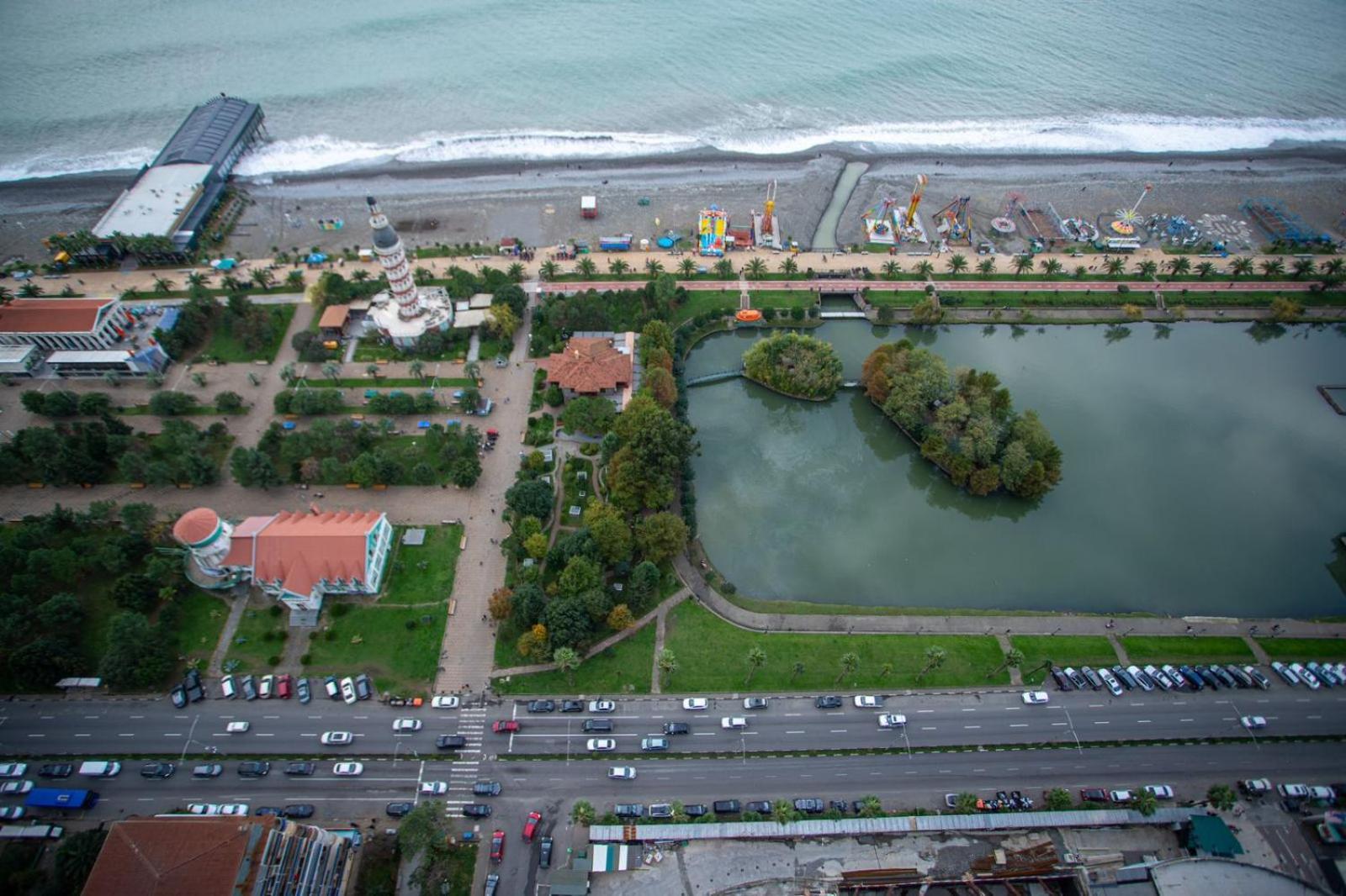 View From Above Orbi City Apartman Batumi Kültér fotó